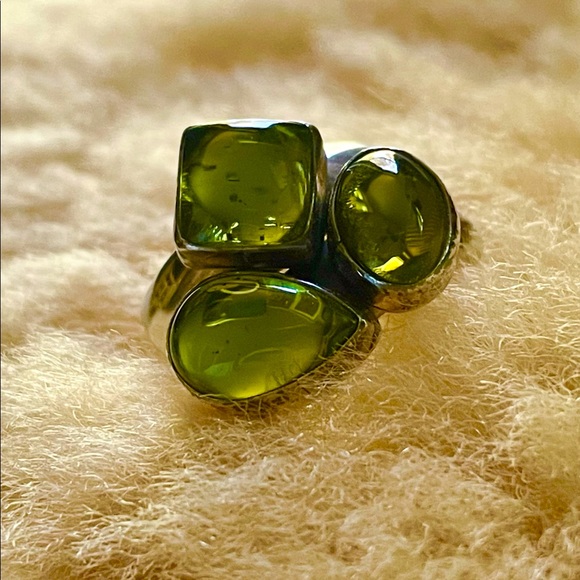 PERIDOT Native American Ring - Picture 9 of 12